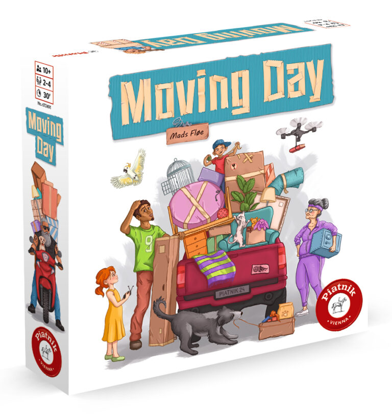 Moving Day: Packendes Familienspiel von Piatnik