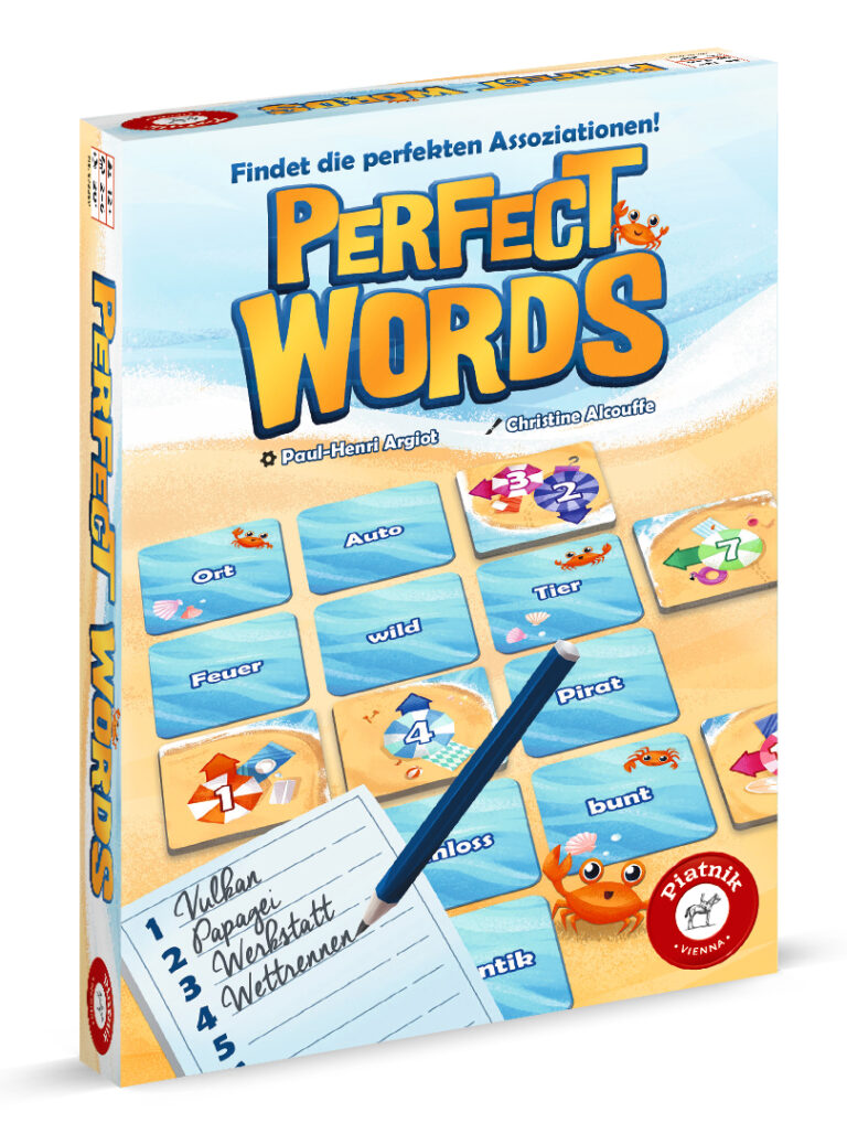 Perfect Words: neues Wort-Assoziationsspiel von Piatnik