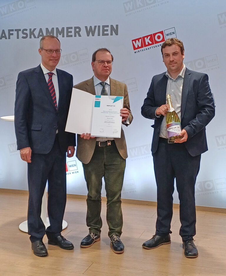 Mercur Innovationspreis 2024 der WKW: 2. Platz für Marvan TT