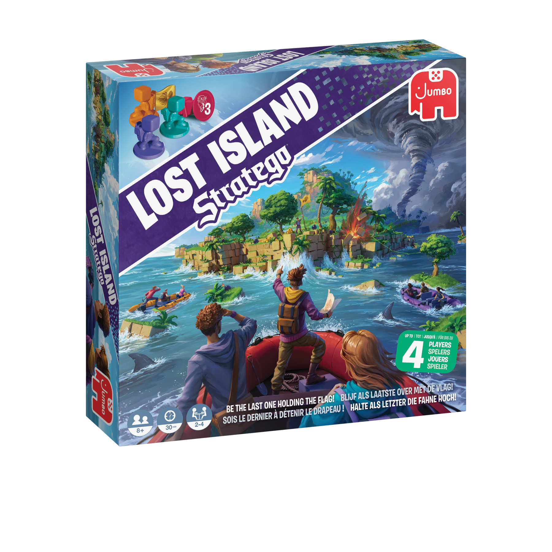 Erstes Stratego mit 4-Spieler-Variante: Stratego Lost Island